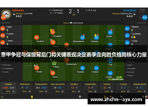 意甲争冠与保级背后门将关键表现决定赛季走向胜负格局核心力量 意甲争冠与保级背后门将关键表现决定赛季走向胜负格局核心力量